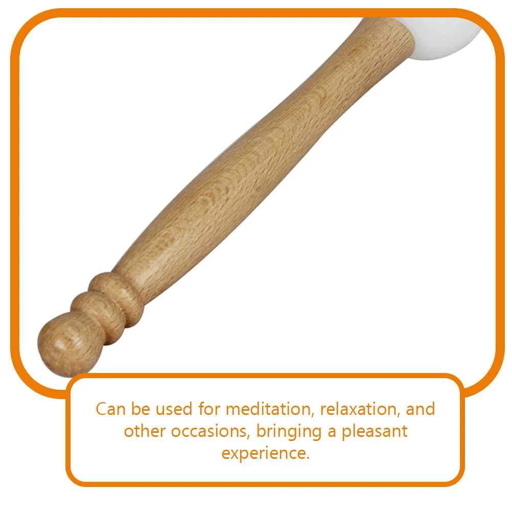 

Music Bowl Knocking Stick Crystal Mallet Accessories Nepal Singing Mallets Sound Bowls Women's