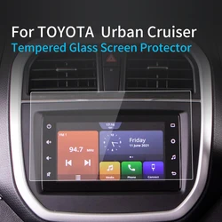 For Toyota Urban Cruiser Screen Protector 2021 Console Tempered Glass Protective Film Navigator Protection Car Accessories