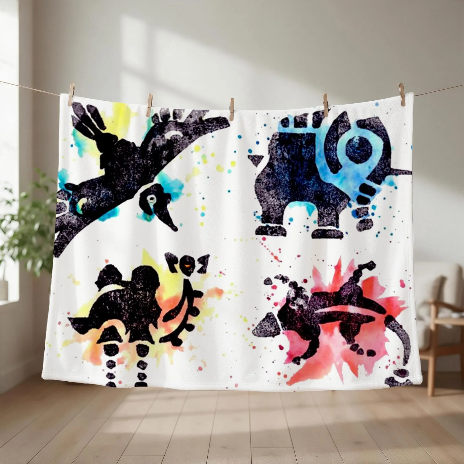 DIVINE BEAST Throw Blanket For Baby Giant Sofa Hairys Sofa Throw Blankets