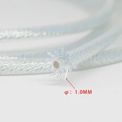 HI-End OCC Silver plated Audiophile Bulk Wire DIY Audio Interconnect Cable analog Speaker Cord