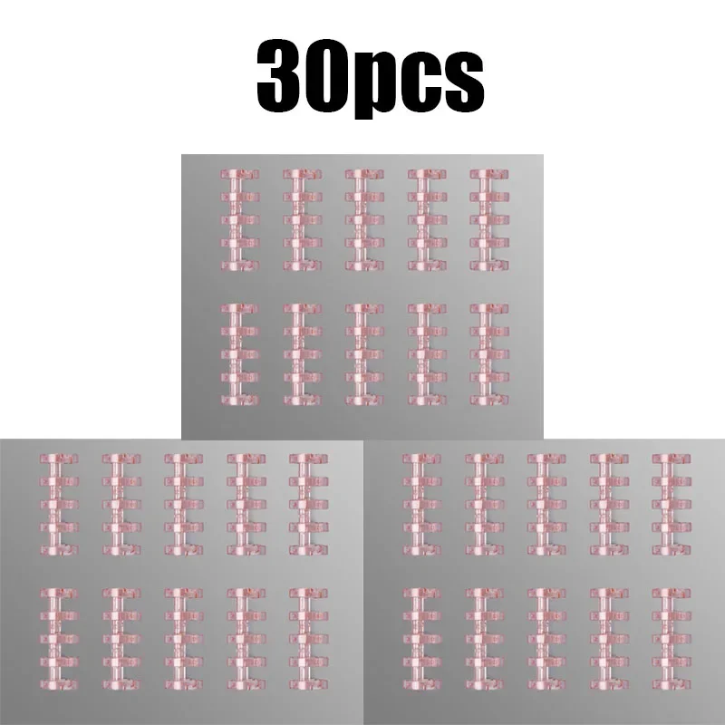 Binding Spines Snap Split Binder Rings, 10-30Pcs