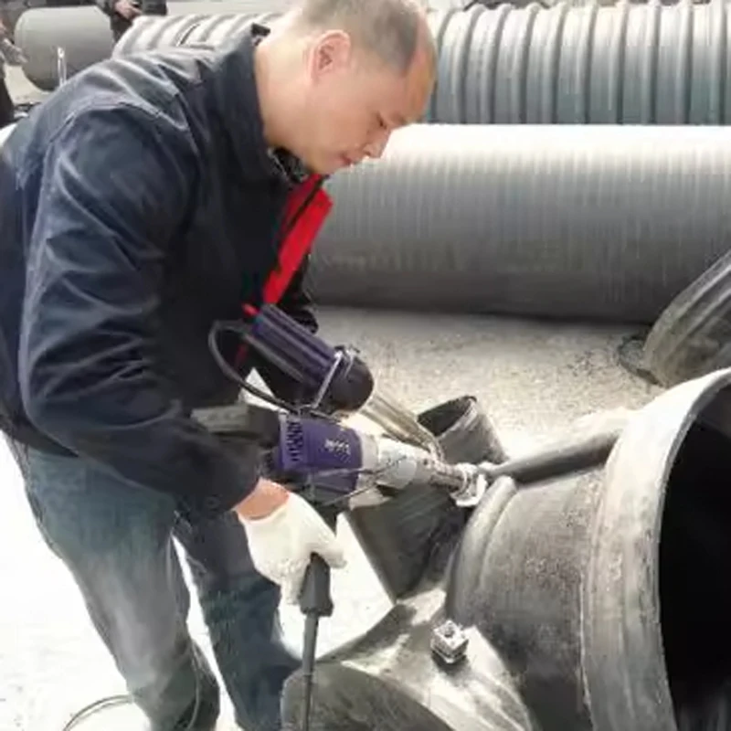 Extrusion-Type Plastic Welding Gun Large Electric Welding Gun 360° Adjustable Welding Shoe Adjustable Temperature Real-Time Temp