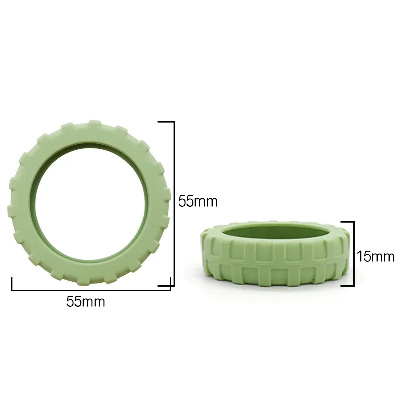 8Pcs Thicken Texture Silicone Wheels Protector Travel Luggage Caster Shoes Reduce Noise Wheels Guard Cover Luggage Accessories