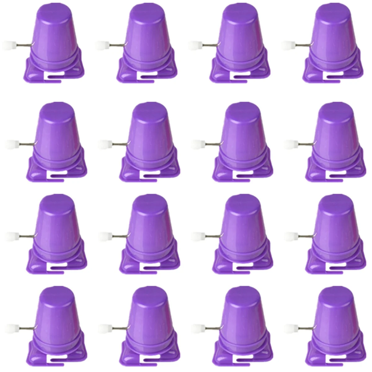 80PCS Clockwork Legged Robot Kids Toy Wind Up Toy Movement Mechanism Movement Plaything Toys for Sports Kids Toy Purple