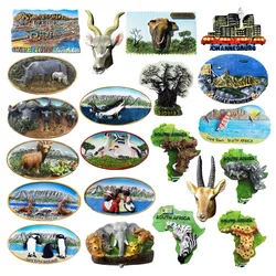 South Africa Tourist Souvenir Magnetic Sticker Fridge Magnetic Refrigerator Decoration Articles Handicraft Gifts