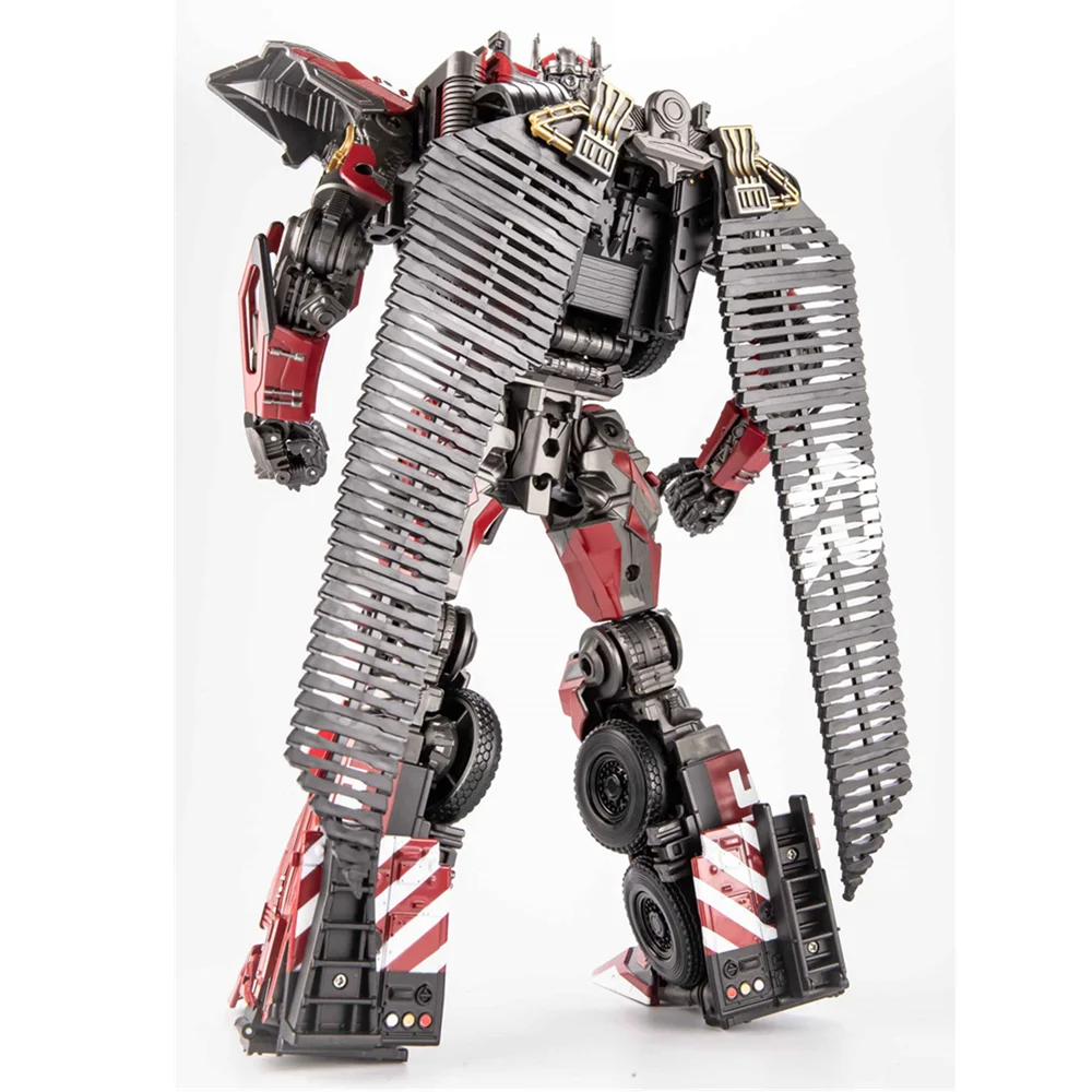 Con scatola di trasformazione OV-01 OV01 versione allargata modificata KO SS61 Prime lega camion dei pompieri Action Figure modello di robot giocattolo