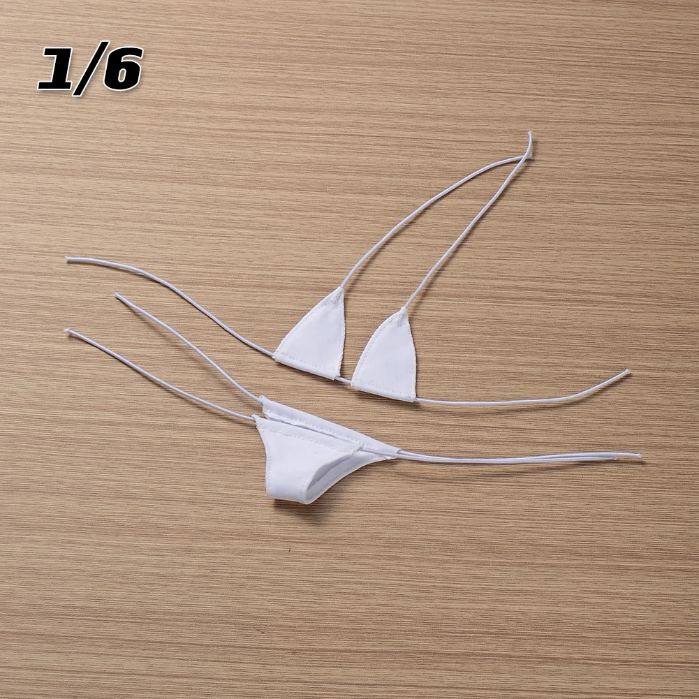 1/6 scala Bikini cinturino intimo reggiseno mutande vestiti accessori modello per 12 pollici soldato femminile Action Figure bambola del corpo
