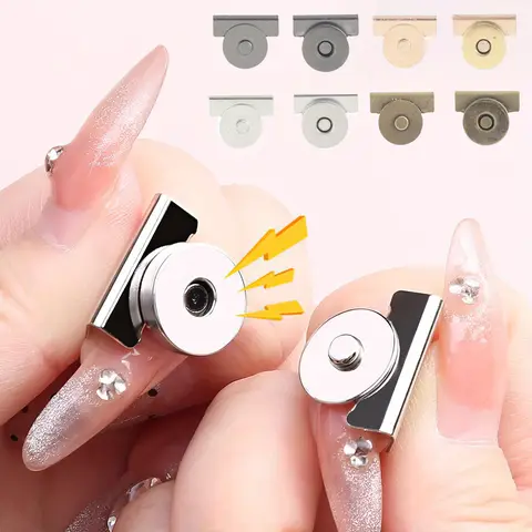 가방에 대 한 5 쌍 금속 원활한 자기 버클 - DIY 버클 클로저에 대 한 자기 스냅 버튼 핸드백에 대 한 자기 스냅