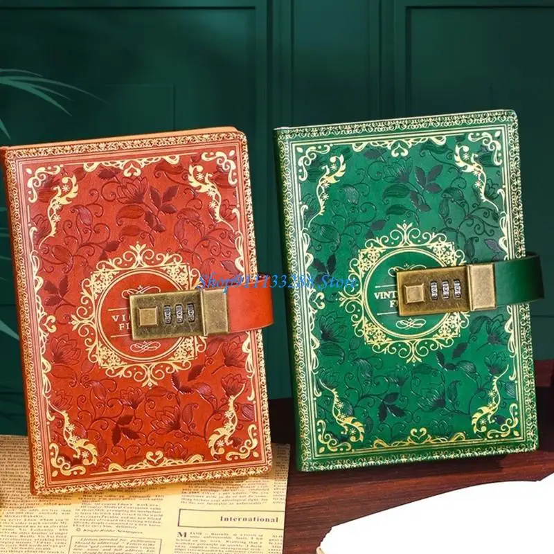 G88D Journal Notebook & Umbrella with Code Lock Kids Notebooks with Combination Lock