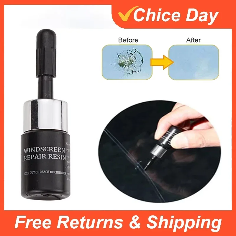 Car Windshield Cracked Repair Tools DIY Auto Window Glass Nano Repair Fluid Windscreen Glass Scratch Crack Restore 1/2Pcs Amagi