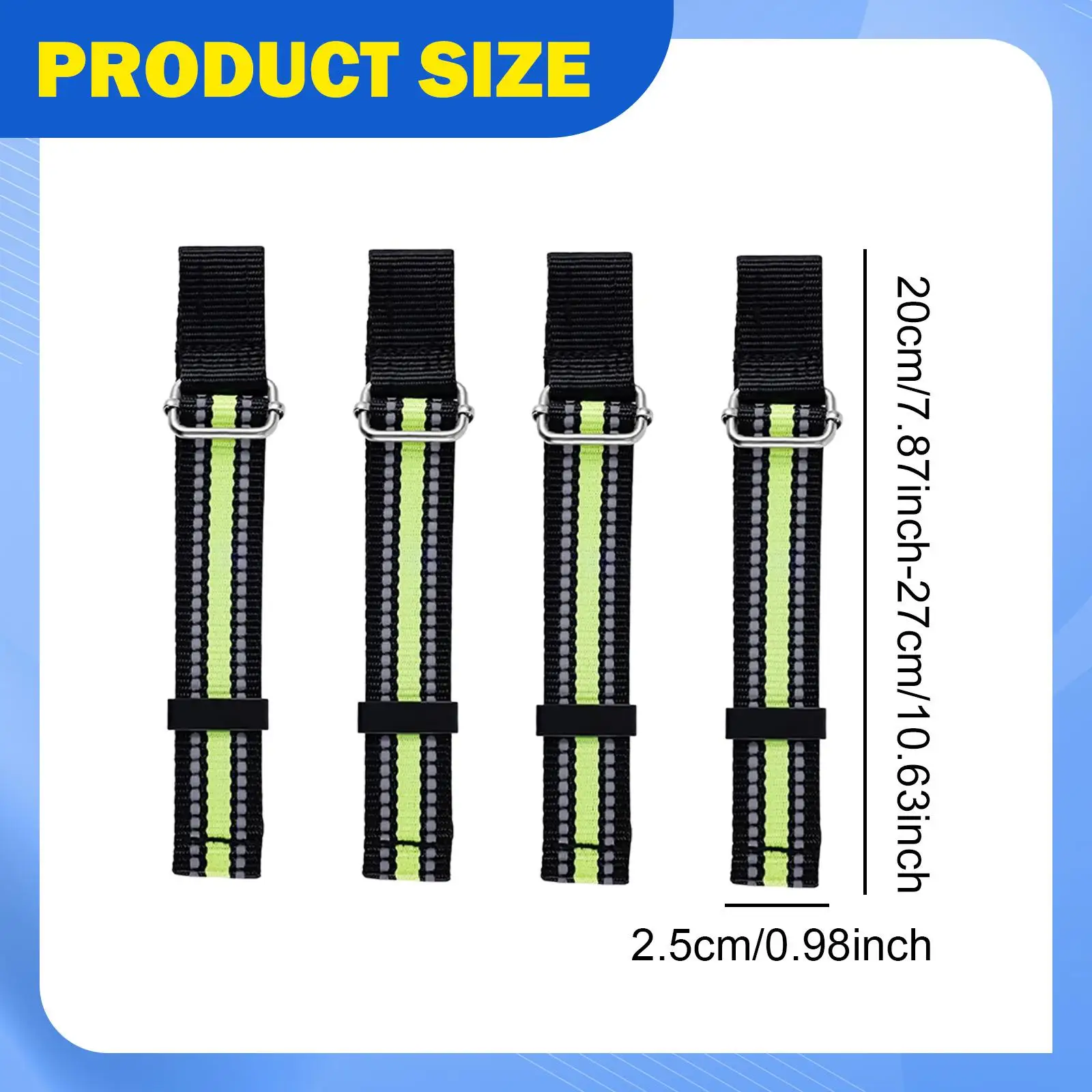 Portable Ski Brake Retainer Strap Adjustable Shoulder Carrier and Lash Straps for Outdoor Skiing