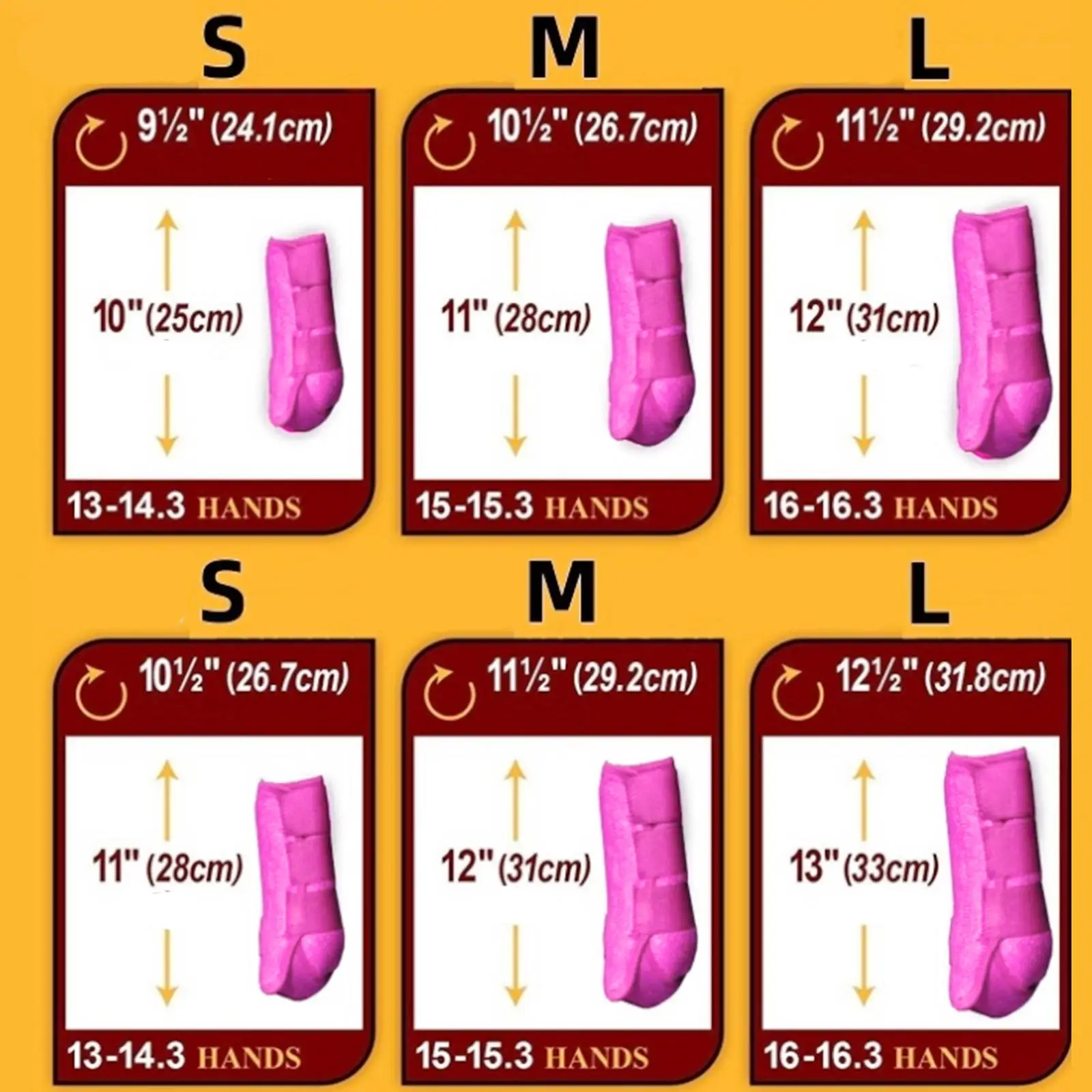 4 ชิ้นรองเท้าม้าขายามป้องกันอุปกรณ์ขี่ขาครอบคลุมขาห่อชุด