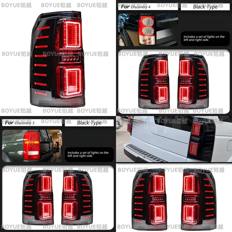Suitable forSuitable for Discovery 34 Tail Assembly LED Flowing Turn Signal Modification Non-Destructive Upgrade