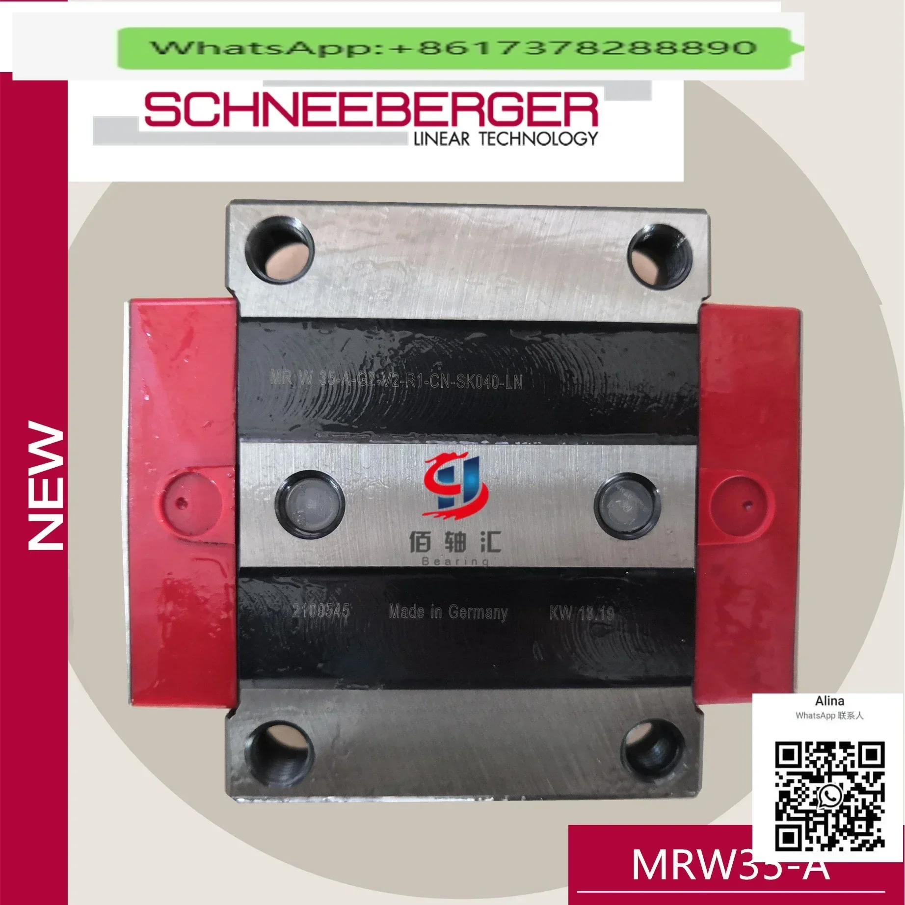 

Schneeberger slider MRA35 25 45 55 65MRW35AG0 G1 G2 G3-V1 V2 V3
