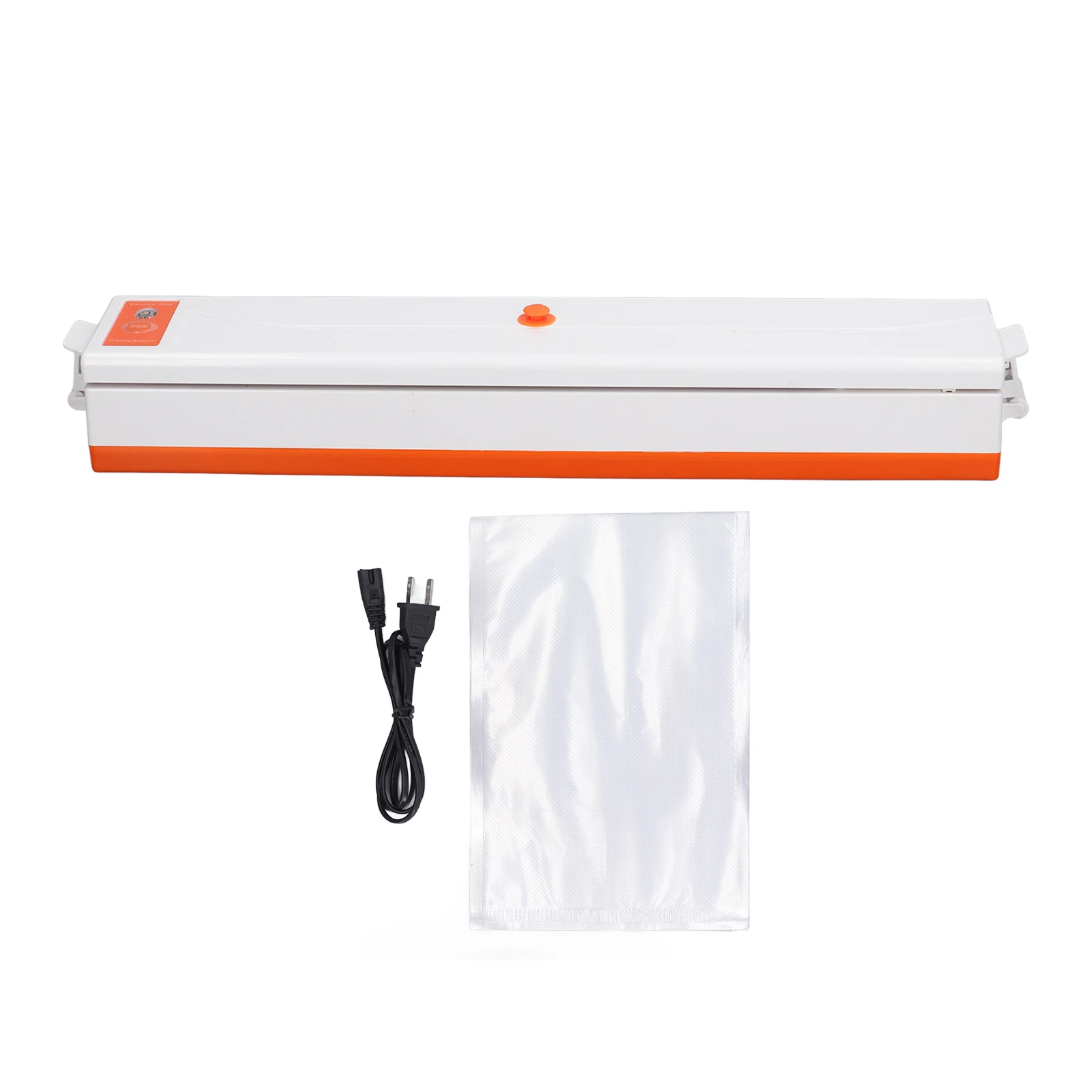 Food Vacuum Sealer Machine 100W Small Full Automatic Food Sealing Machine with Vacuum Bag US 110V