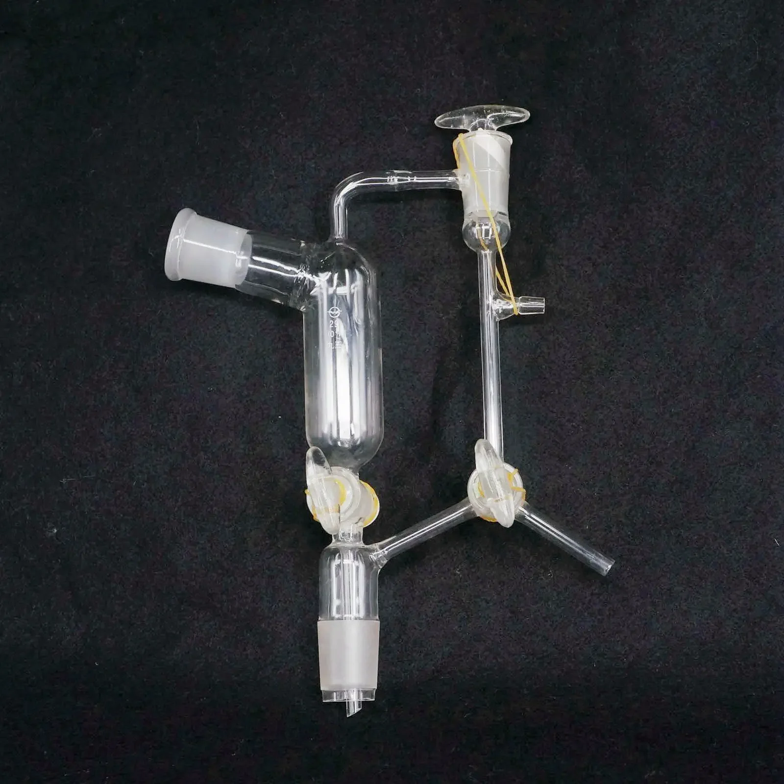 

14/23 19/26 24/29 29/32 Female x Male Joint Borosilicate Glass Vacuum Distillation Receiver Lab Ware