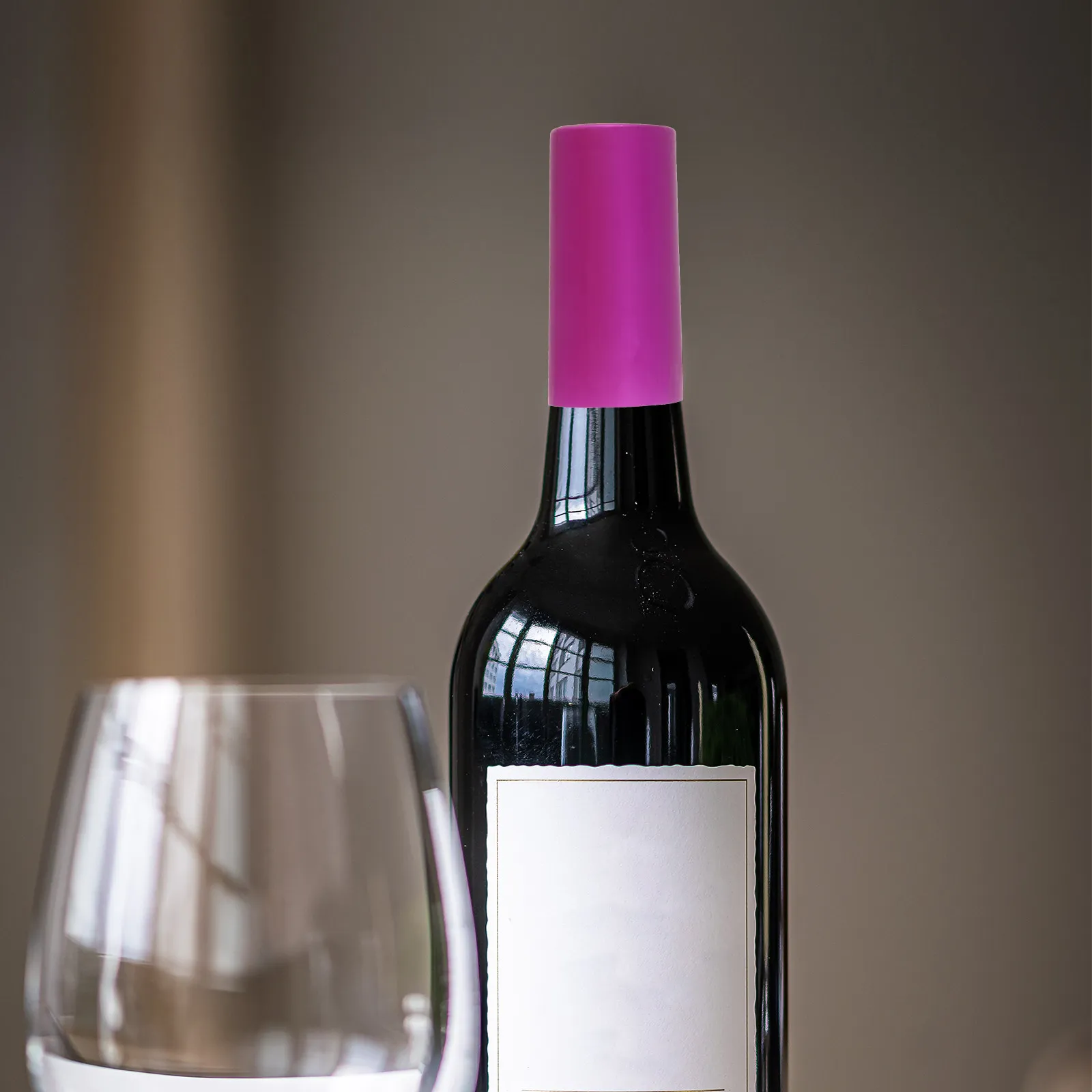 100Pcs Heat Shrink Film Wine Bottle Cover Seal Cap Tear-Off Tab for Winery Homebrew Bottle Packaging Solution