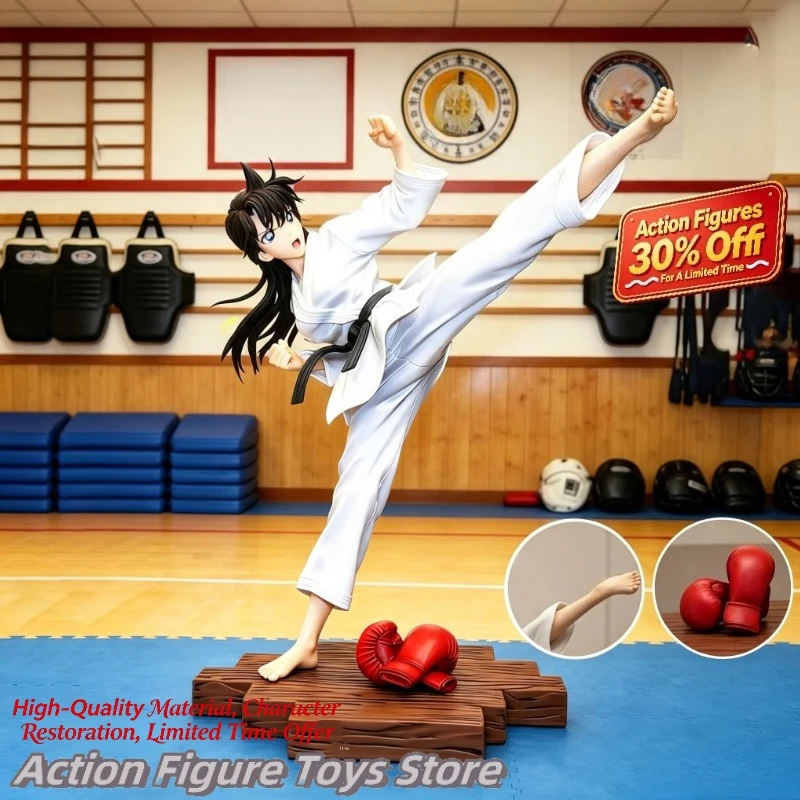Anime Merchandise For Girls - Actiefiguren/spellen/anime/merchandise Detective Karate Xiaolan 28cm Sexy