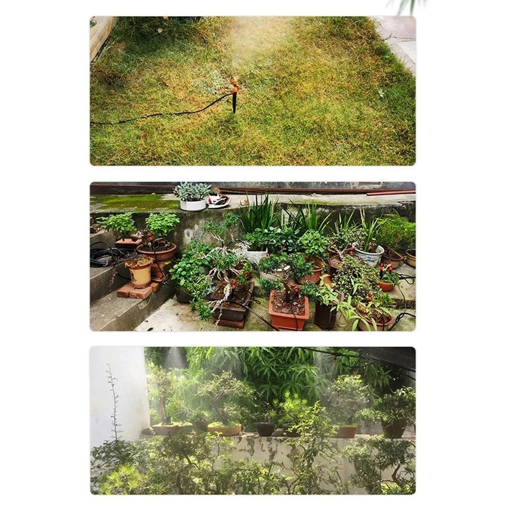 

Large LCD Automatic Watering Timer with Rain Sensor for Garden Irrigation Featuring Multiple Smart Scheduling Modes