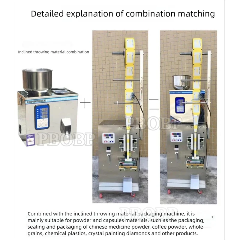 Including Tariffs Automatic Small Pouch Sachet Stick Powder Packaging Machine Coffee Coca Powder Packing Machine