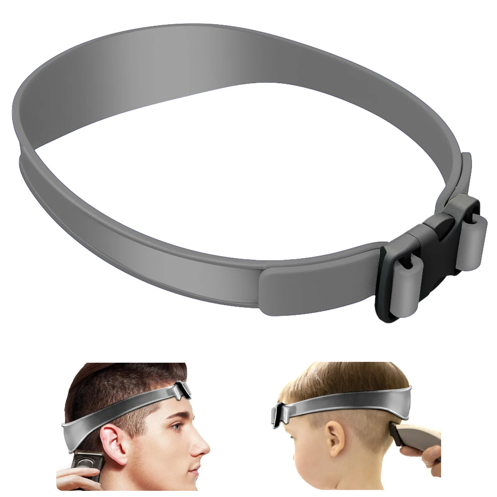 Adjustable Hair Trimming Guide Neckline Shaving Template DIY Self Haircutting Tools Neck Hairline Hair Cutting Assasories