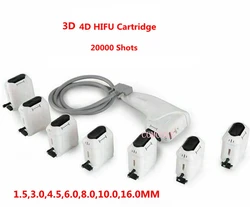 3D 4D Hifu Cartridge 20000 shots 1.5, 3.0, 4.5, 6.0, 8.0, 10.0, 13.0, 16.0, You Can Choose Any one