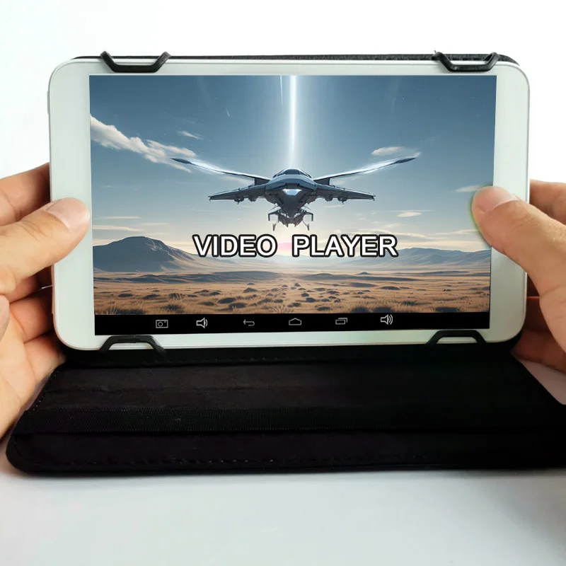 8 بوصة شاشة ملونة قارئ الكتب الإلكترونية كمبيوتر صغير 2 في 1 أندرويد OS واي فاي مشغلات رقمية ذكية تدعم الكتب الإلكترونية فيديو موسيقى مشغل MP3