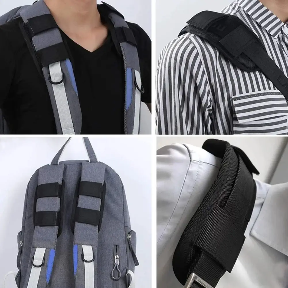 Canvas Shoulder Strap Pad Cushion Detachable Breathable Shoulder Bag Decompression Strap Non Slip Backpack Shoulder Pad