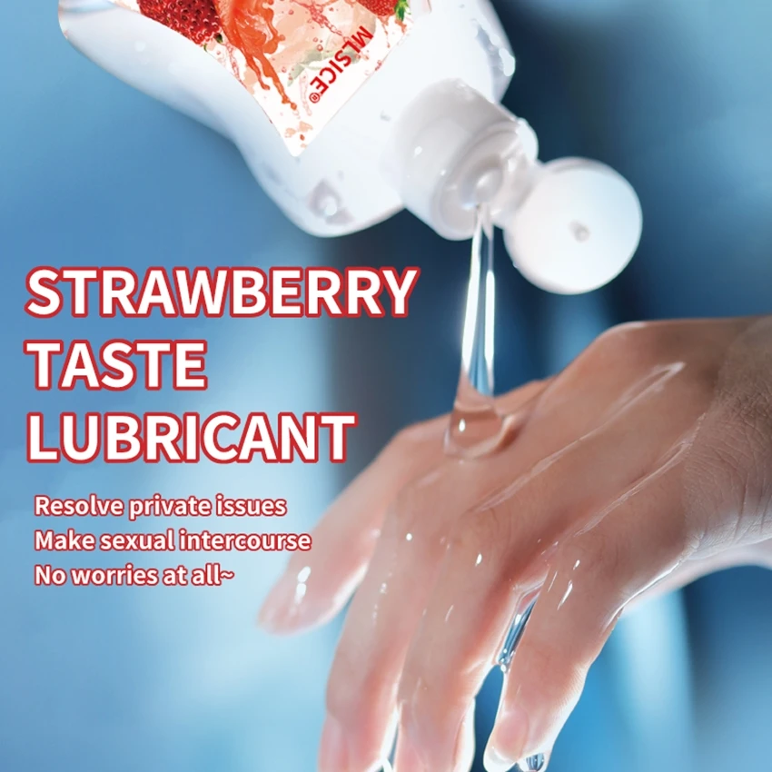 Anal Lubrication Strawberry Water-based lubricant for Sex Session Love Gel Exciter for Women Lubricants grease Adult Sex Shop 18