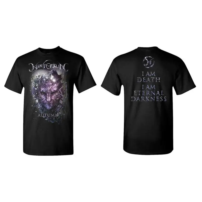 WINTERSUN cd lgo otoño soy muerte camisa XL nuevas temporadas del bosque