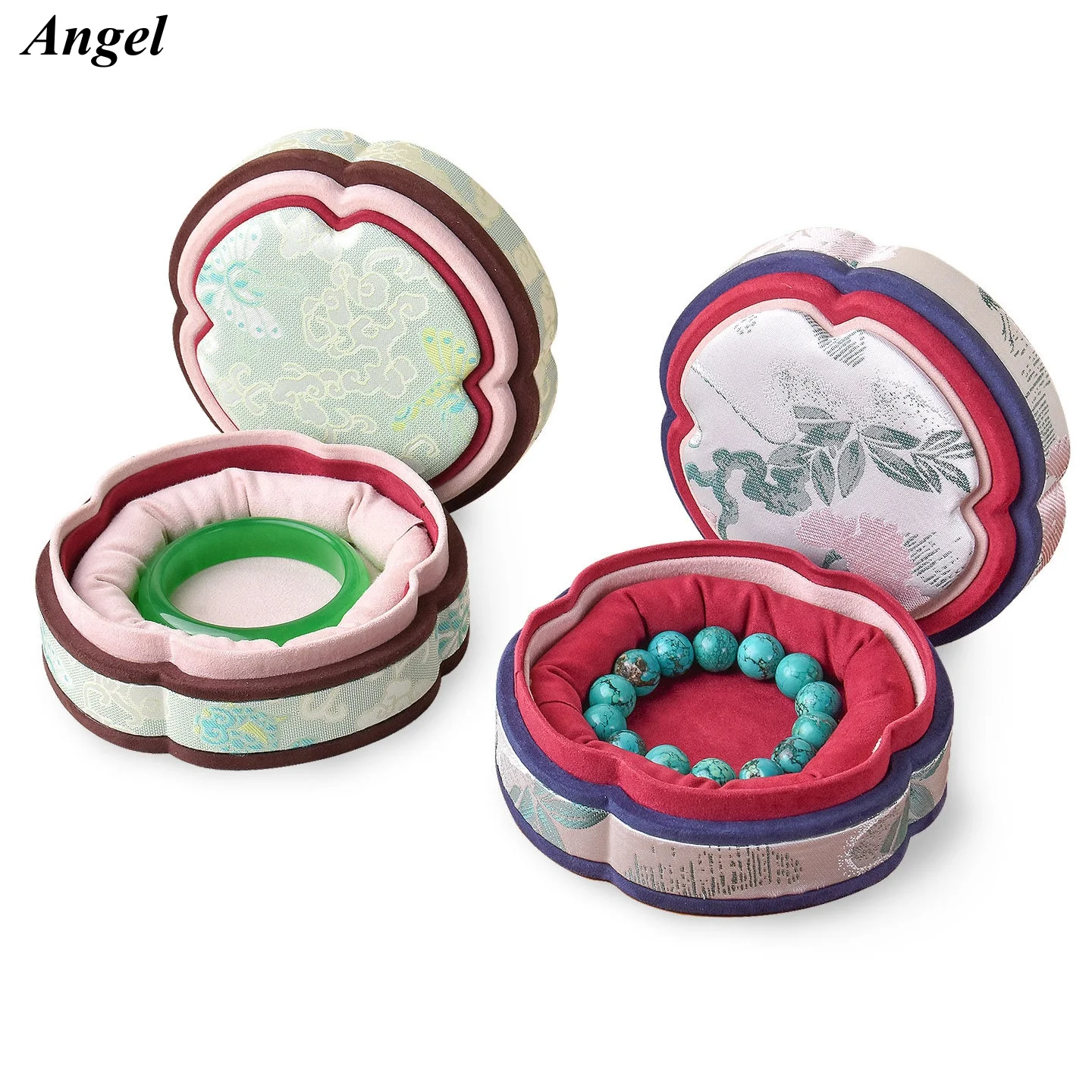 Palace Style Luxury Jewelry Box - Complete Storage for Jade Bracelets, Beads, Pendants, Rings & Necklaces (Traditional Chinese G