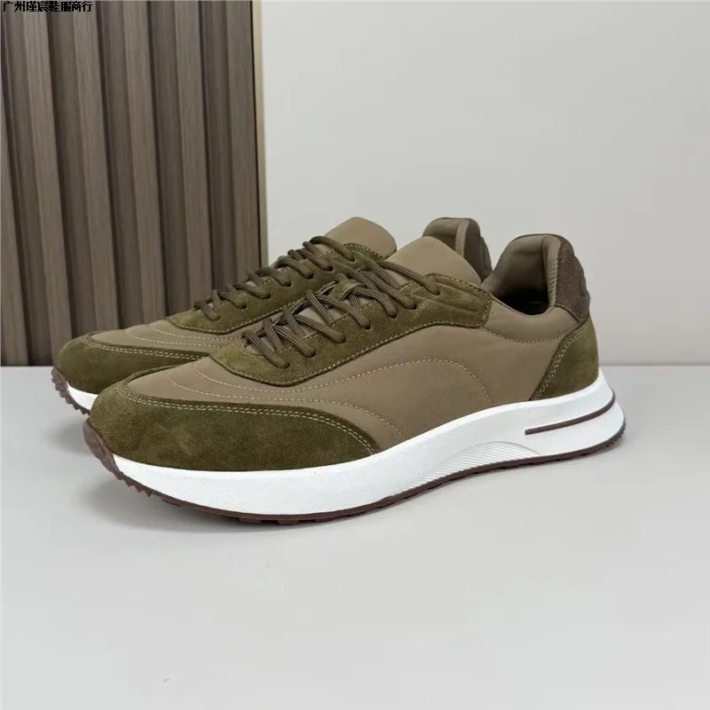 Men's Casual Anti-Fur Lined Lightweight Business Shoes, Spring Autumn Slip-On Comfort Sneakers