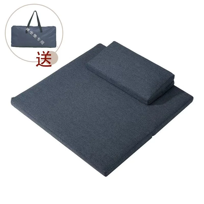Buddhist Academy No Pattern Seat Cushion Meditation Mat Sitting Meditation Yoga Worship Buddha Kneeling Upper Mat Folding
