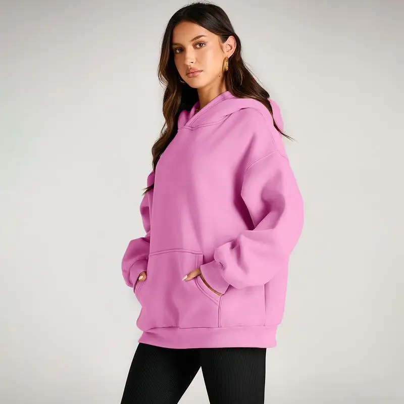 AUTOMET Oversized dameshoodies Fleece sweatshirts Truien met lange mouwen Pullover Herfstkleding met dichter