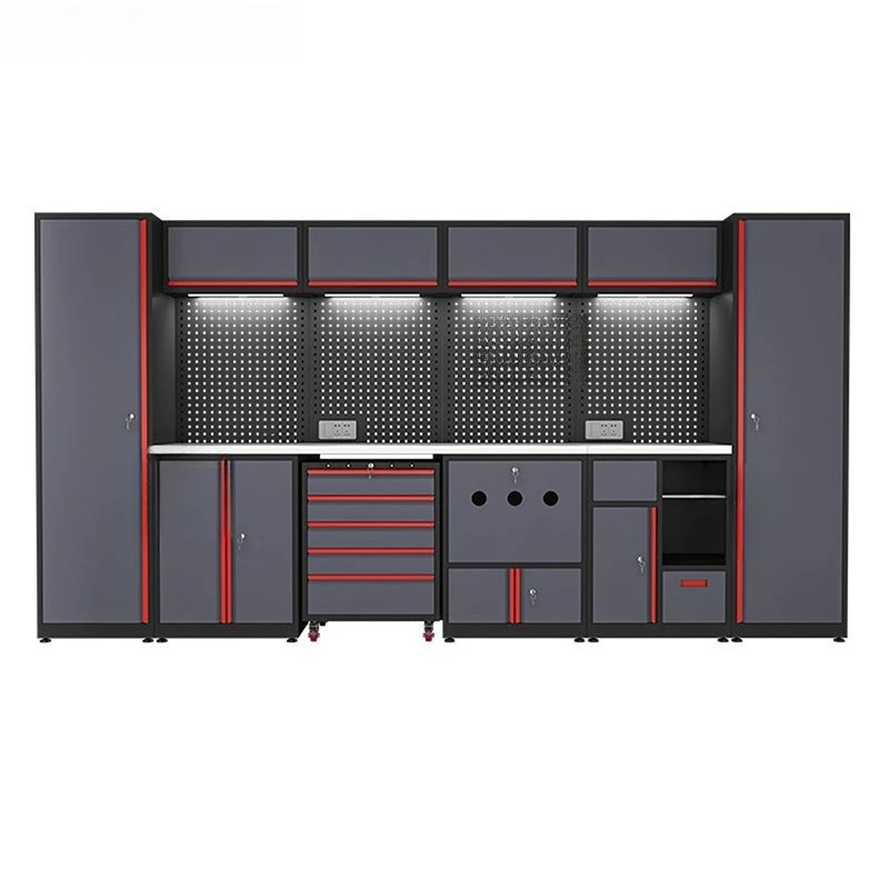 Workstation combination tool cabinet Hardware storage cabinet Bicycle tool cart Multifunctional storage