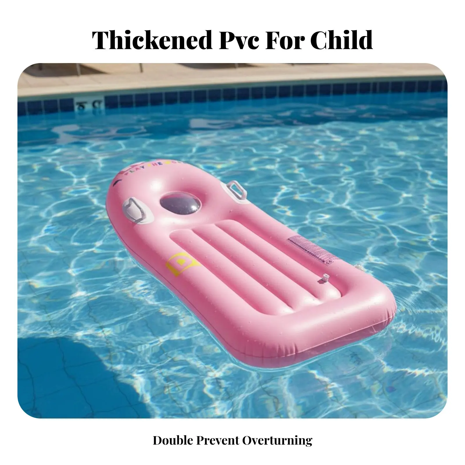 

Надувная доска для серфинга из утолщенного ПВХ, детский надувной мат для серфинга с ручками, высокая плавучесть