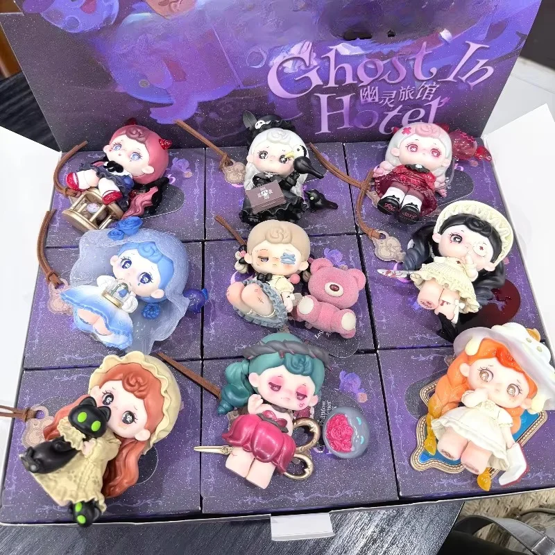

Tarti Ghost in Hotel Series Blind Box Kawaii Anime Doll Surprise Bag Desktop Decor Collect Toys Trend Girl Gift New