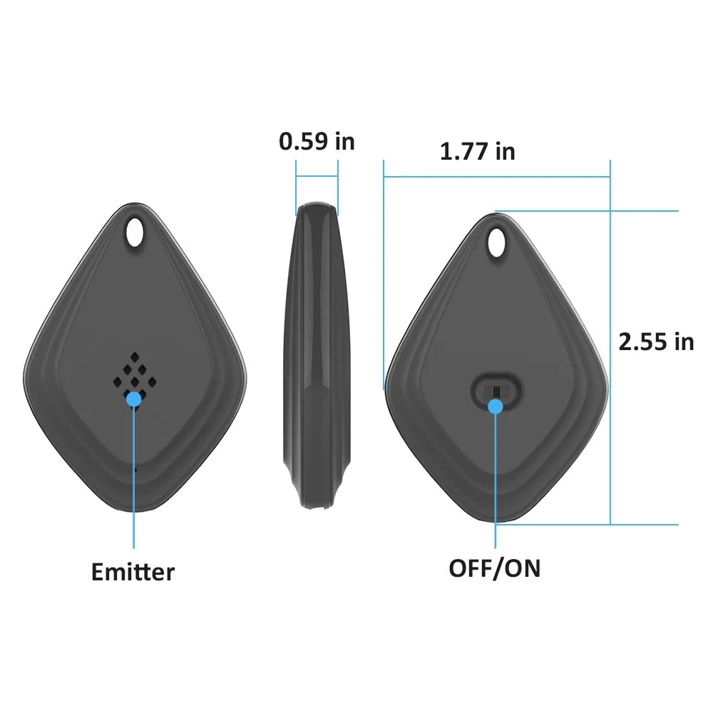 Electronic Mosquito Repeller Ultrasonic Killer safe for child pet Portable Pest Insect Fly Mouse Summer Camping Hiking Kitchen view 3