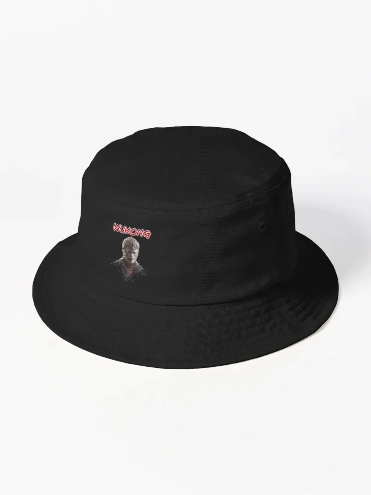 Black Myth Wukong Sun Beach Panama Hats Harajuku Casual Daily Streetwear Hip Hop Vintage Fisherman Cap Cool Amusing Bucket Hat