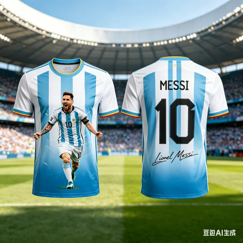Messi Kids Soccer Jersey - Fan Edition