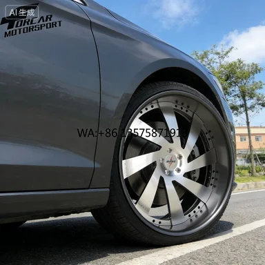 

Кованые диски Forcar Custom High Performance из двух частей, серебристые, из сплава T6061, 16-24 дюйма, на заказ