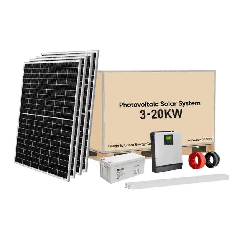 Solar Energy System Full Package 5kw 5000Watt 5000W Hybrid Solar System 3KW 5KW 8KW 10KW 12KW 20Kw Solar Panel System for Home