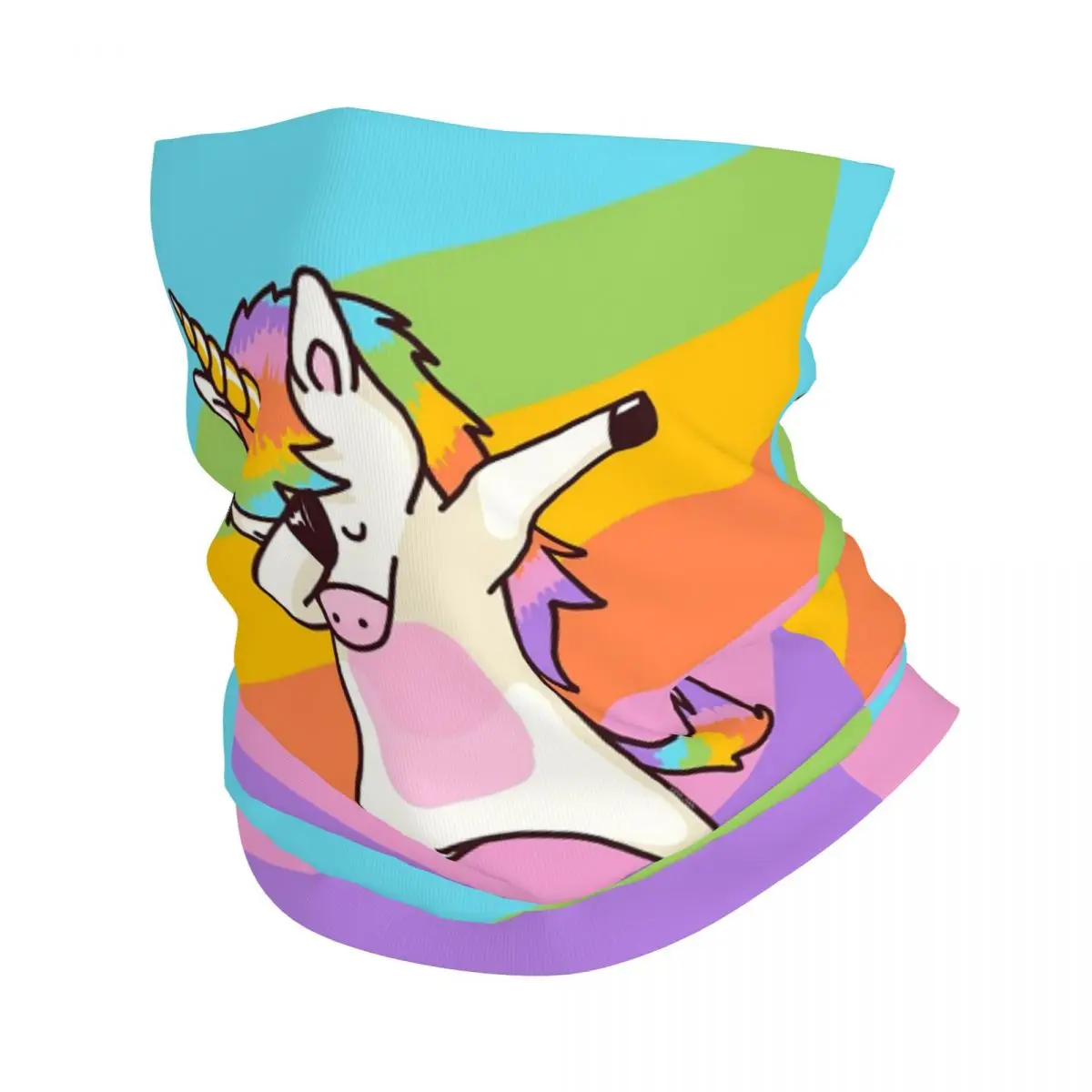 

Бандана с единорогом в стиле хип-хоп, поза, гетры на шею, маска с принтом, шарф, повязка на голову, спорт на открытом воздухе для мужчин, женщин, взрослых, зима