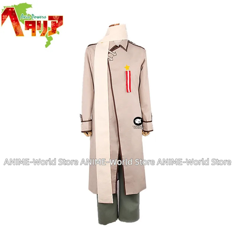 Hetalia Axis Powers APH Russia Ivan Braginsky full set Uniform Cosplay Costumes Halloween