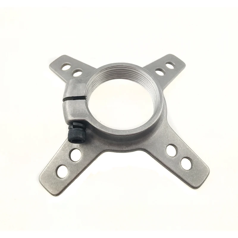 Stainless steel/Titanium   Socket Adapter Prosthetic Leg Prosthesis Female Four Jaws Artificial Limbs Parts Receiver 4P43