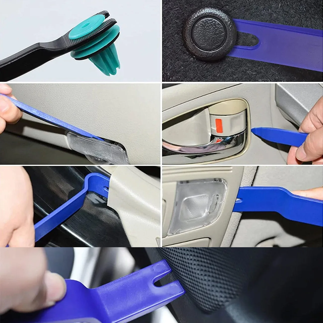 New Adjustable Car Dent Puller Dent Remover Kit Body Suction Cup Paintless Repair Tools Auto Dent Clip Trim Removal Repair Tool