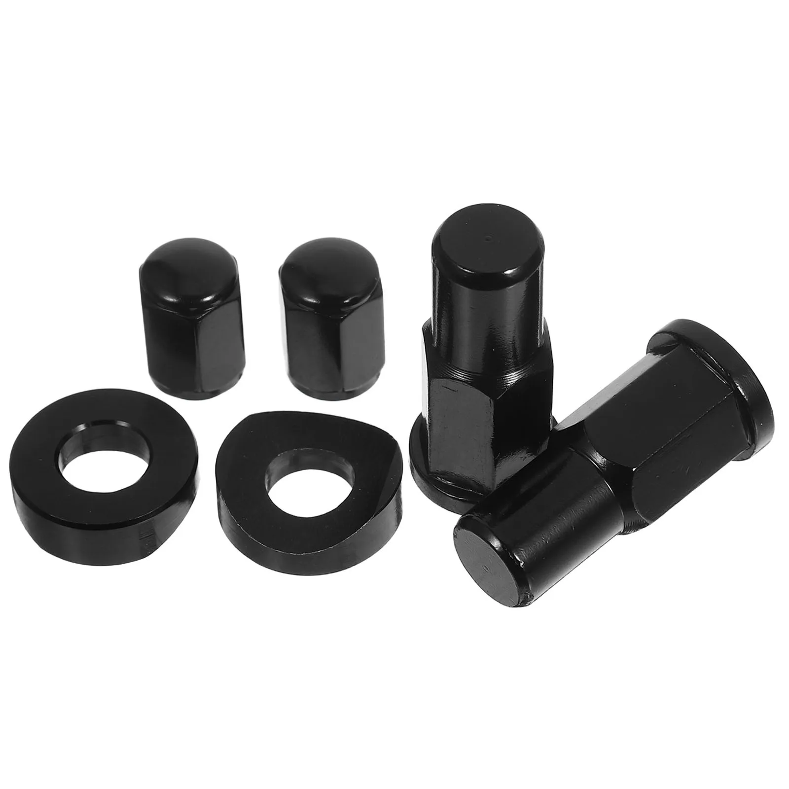 

2 set Motorcycle Tire Valve Rim Nut 2 Sets High Efficiency Sealing Rim Lock Spacer Stud For Electric Vehicle Dirt Bike Bicycle