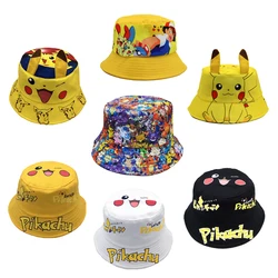 Pokémon Hat Pokemon Fashion Hip Hop Baseball Cap Anime Cartoon Figure Pikachu Fisherman's Sun Hat Children Birthday Gift
