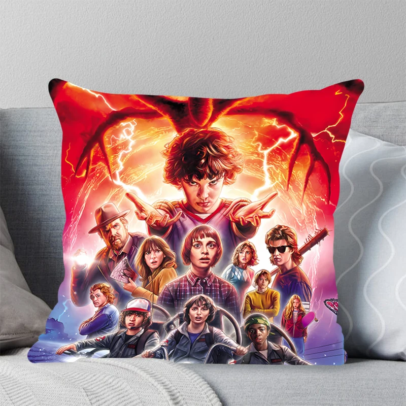 New pillowcase bedding comfortable square pillow sofa home high quality pillowcase Stranger Things Hot Sale bolster Home Decor