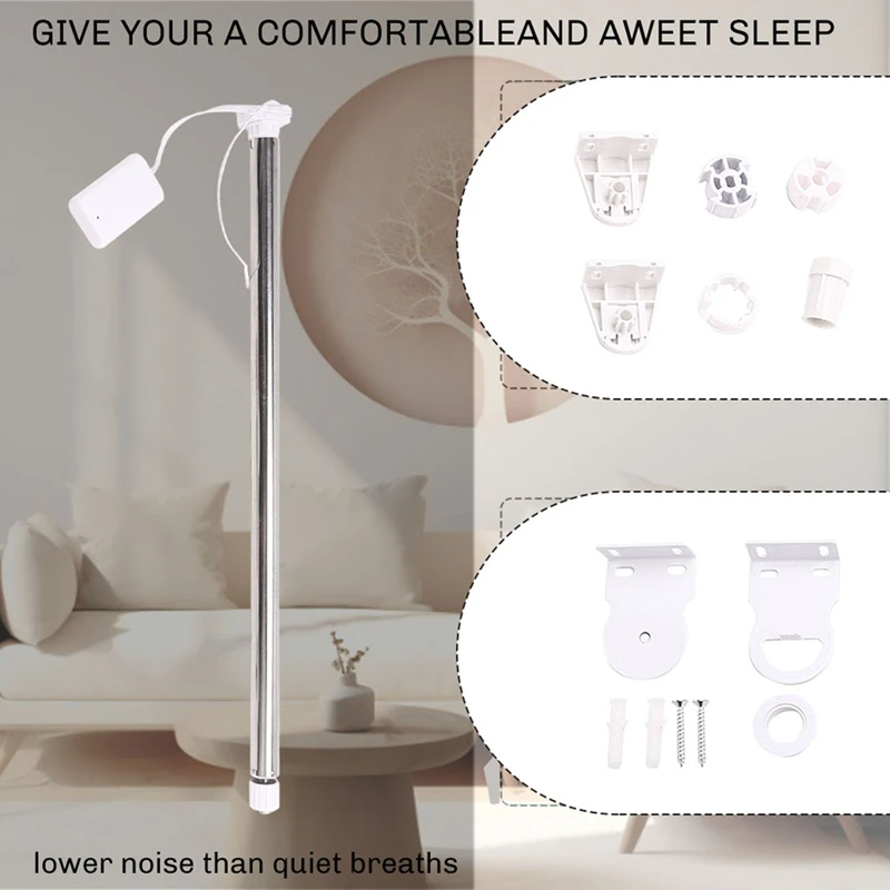 Двигатель жалюзи Tuya Zigbee для трубки 17 мм, 25 мм, 28 мм, умный электрический мотор для штор Tuya